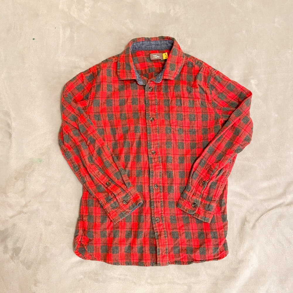 Rumi + Ryder Flannel Button Down for Boys